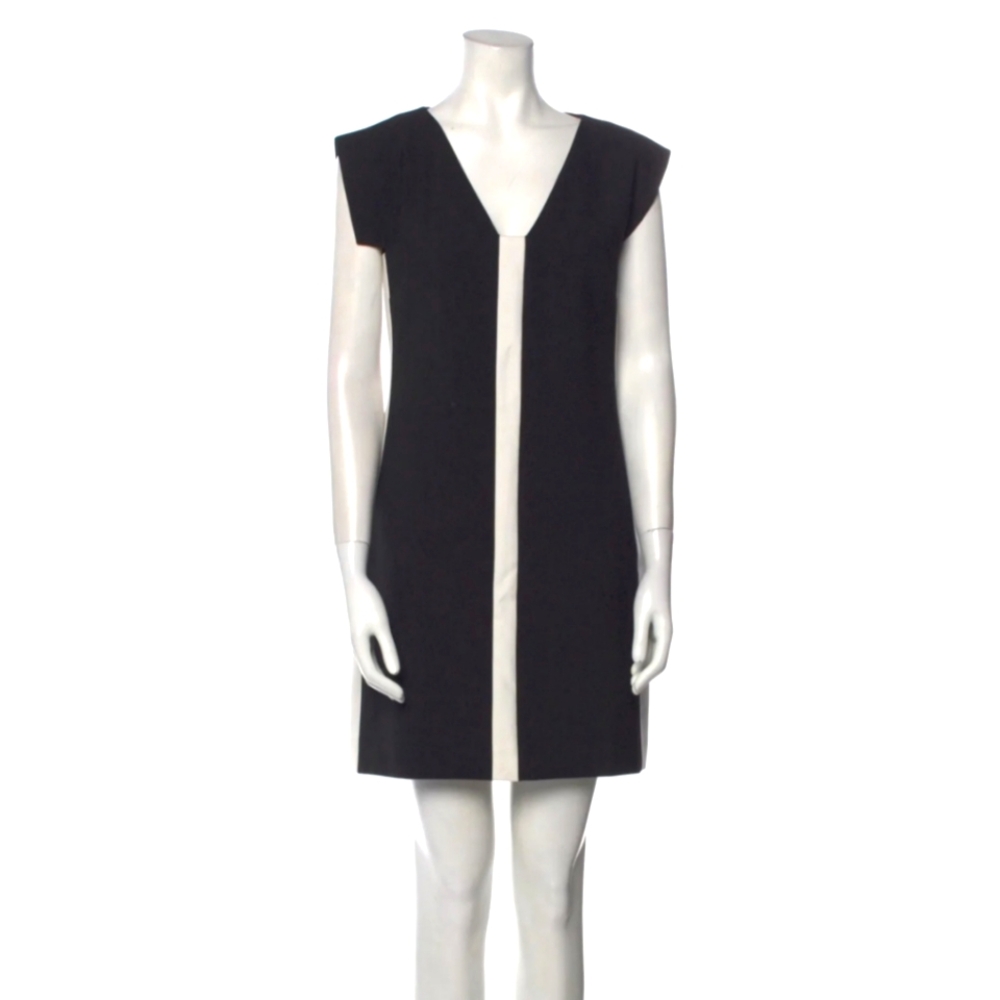 Versace Collection Vneck Mini Dress